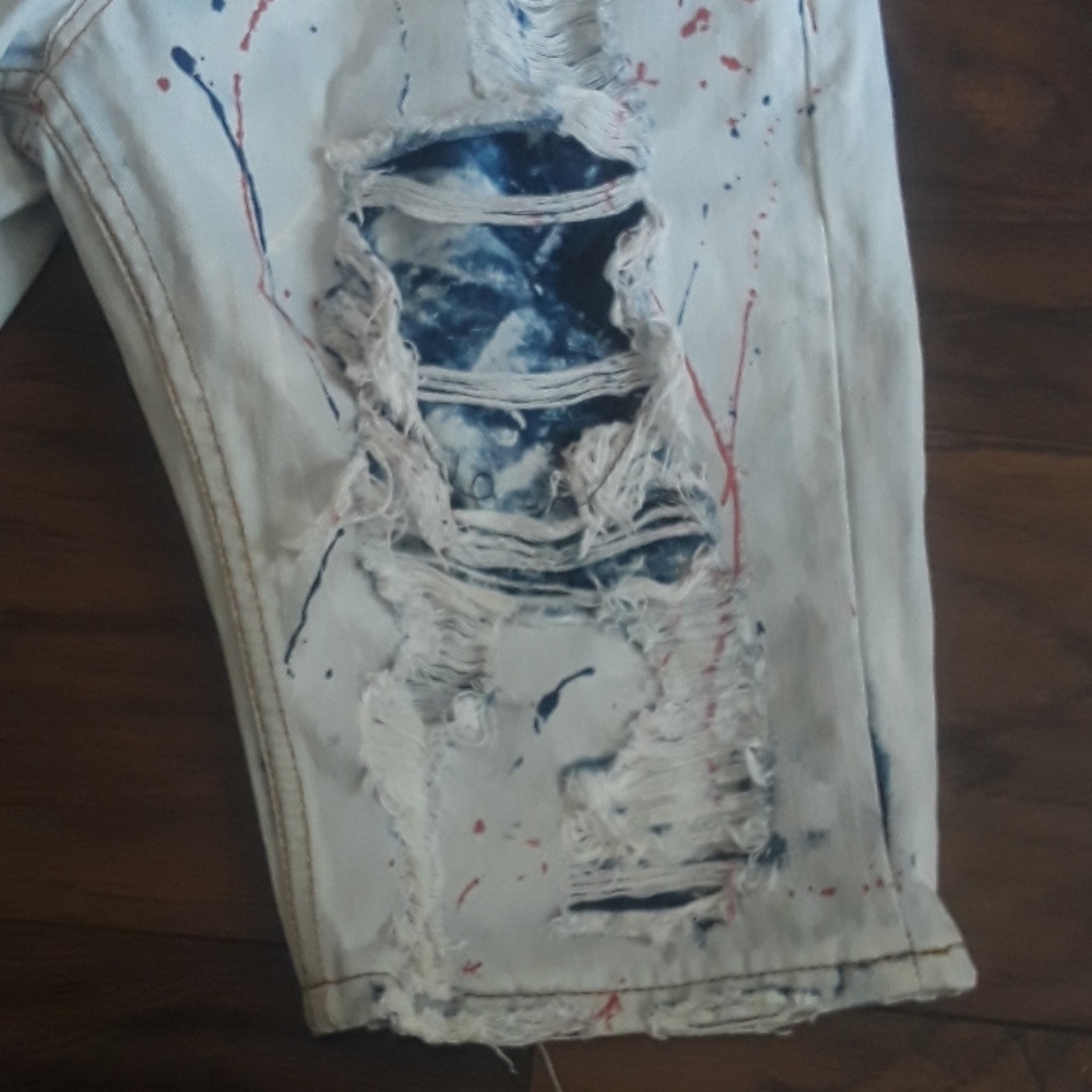 The Heritage By America 76 Denim Distillery shorts - Picture 3 of 16